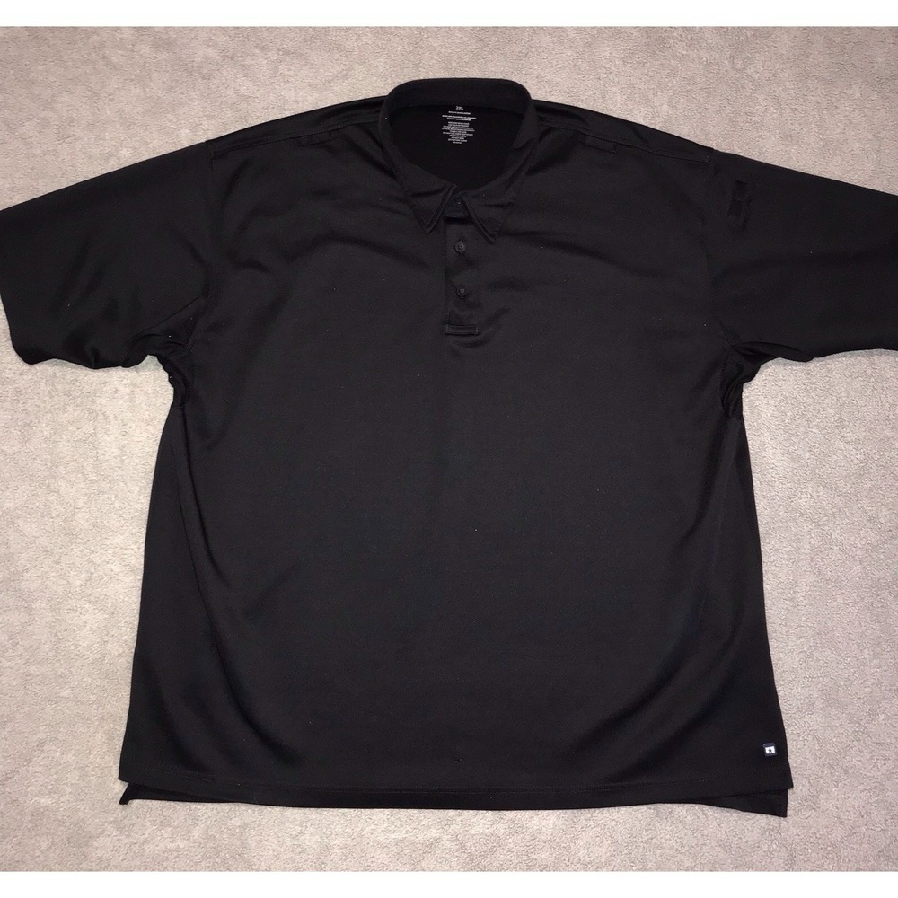 Propper Polo Shirt Mens 2XL Performance Black Short Sleeve Lightweight‎ XXL